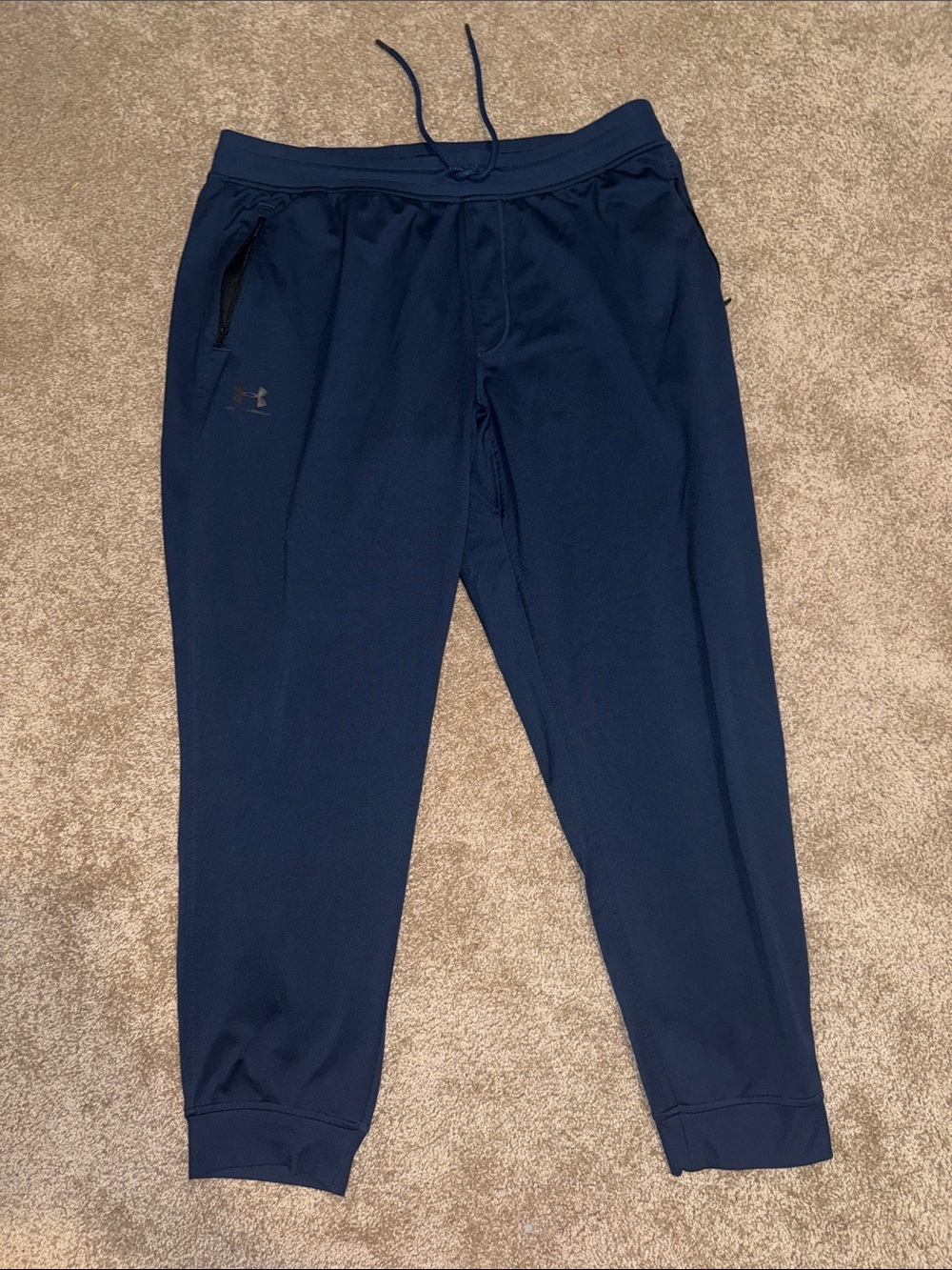 Under Armour Men's Navy Blue Athletic Joggers XXL